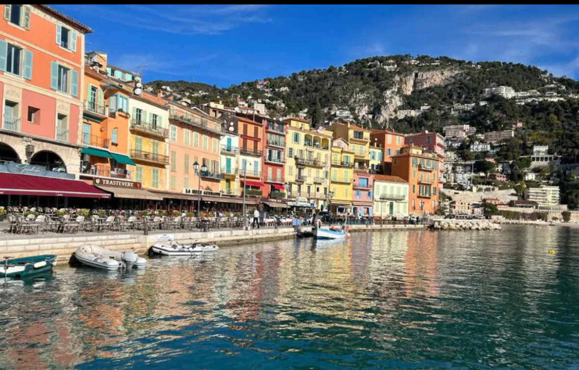 Villefranche port